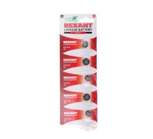 Литиевые батарейки CR1216 3 V 25 mAh REXANT (30-1101)
