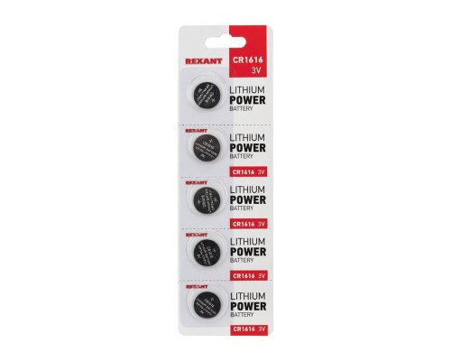 Литиевые батарейки CR1616 3 V 50 mAh (30-1104)