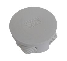 Коробка 3001 D70x36, 4 вых, IP55, серая (44001)