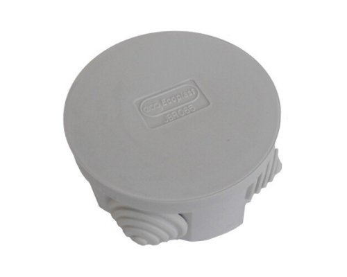 Коробка 3001 D70x36, 4 вых, IP55, серая (44001)