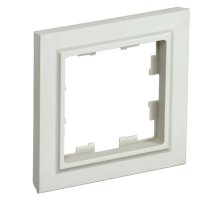Рамка 1-местная РУ-1-БрКр IP20 бежевый BRITE (BR-M12-K10)