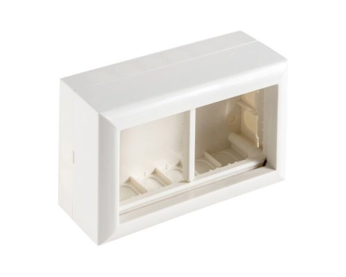 Коробка на 2 модуля для механизмов 45х45мм SM45/4 (72944)