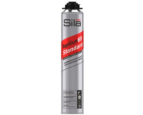 Пена монтажная Sila Pro TopGun 65 STANDARD, 850 мл