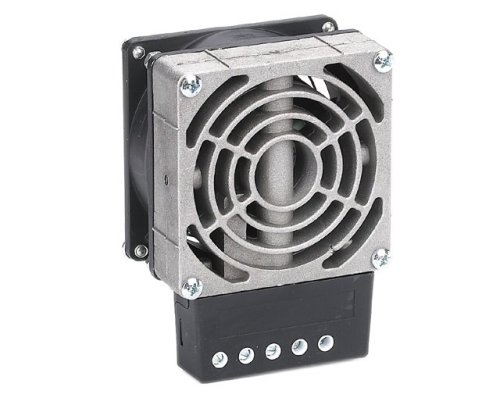 Обогреватель на DIN-рейку с вентилятором 200Вт 230В IP20 (heater-vent-q-200-20)