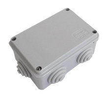 Коробка JBS120 120х80х50, 6 вых., IP55, серая (44008)