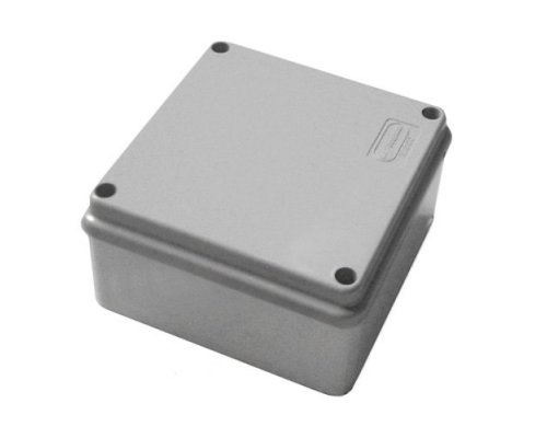 Коробка BJB/JBS100 100х100х55, 6 вых., IP56, серая (44057HF)