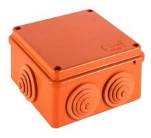 Коробка JBS100 100х100х55, 6 вых., 12P (1,5-6мм²) (43507HF)