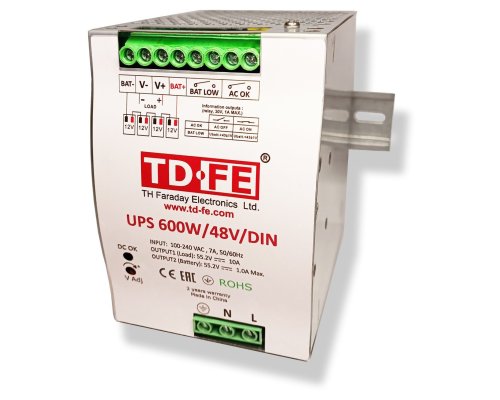 UPS 600W/48V/DIN