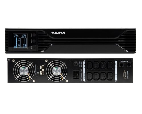 RAPAN-UPS 3000 RACK+4х9Ah (RAPAN-UPS 3000-RACK-IN-4х9-E) (8960)