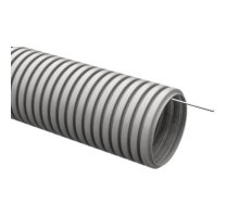 Труба ПВХ легкая серая с протяжкой D16 GENERICA (CTG20-16-K41-100-G)
