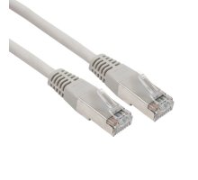 Шнур коммутационный, патч-корд F/UTP RJ45-RJ45, CAT 6, ZH нг(А)-HF, серый, 1м REXANT (18-8102-1)