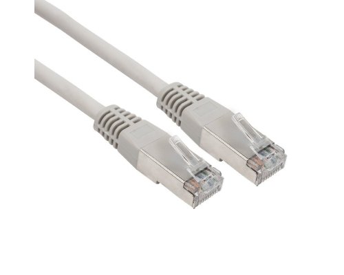 Шнур коммутационный, патч-корд F/UTP RJ45-RJ45, CAT 6, ZH нг(А)-HF, серый, 5м REXANT (18-8107-1)