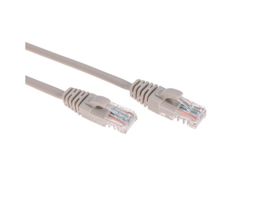 Патч-корд U/UTP CAT 5e, RJ45-RJ45, 26AWG, LSZH, серый, 1.5м REXANT (02-0100-105)