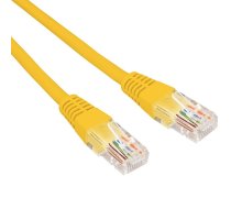 Патч-корд U/UTP CAT 6, RJ45-RJ45, 26AWG, LSZH, желтый, 1м REXANT (02-0295-1)