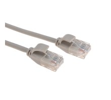 Патч-корд U/UTP CAT 6A (10G), RJ45-RJ45, 28AWG, LSZH, серый, 1м REXANT (02-0380-1)
