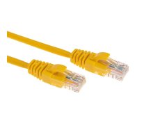 Патч-корд U/UTP, CAT 5e, RJ45-RJ45, 26AWG, LSZH, желтый, 5м  REXANT (02-0105-5)