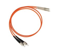 Патч-корд оптический переходной (MM), 50/125 (OM2), LC/UPC-FC/UPC, (Duplex), LSZH, 1м (50-3267)