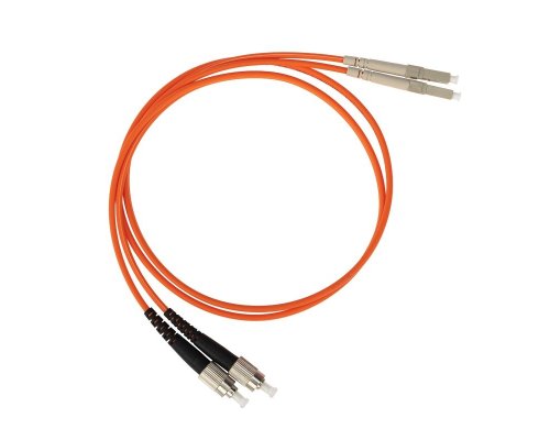 Патч-корд оптический переходной (MM), 50/125 (OM2), LC/UPC-FC/UPC, (Duplex), LSZH, 1м (50-3267)