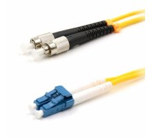 Патч-корд оптический переходной (SM), 9/125 (OS2), LC/UPC-FC/UPC, (Duplex), LSZH, 15м REXANT (50-2530)