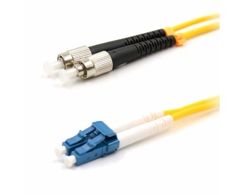 Патч-корд оптический переходной (SM), 9/125 (OS2), LC/UPC-FC/UPC, (Duplex), LSZH, 15м REXANT (50-2530)