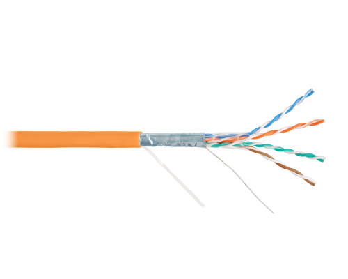 F/UTP 4pair, Cat5e, Solid, In, PVC (NMC 2200A-GY)