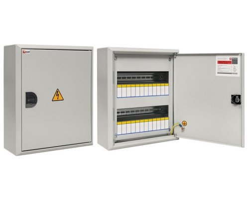 ЩРН-24 пласт.замок (350х300х120) IP31 PROxima (mb21-24n)