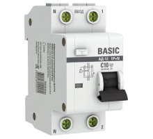 OptiDin D63-22C40-AC-У3 2п C 40А 30мА тип AC 4.5кА, КЭАЗ (328102)