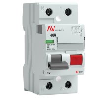 DV 2P 40А/ 30мА (A)  AVERES (rccb-2-40-30-a-av)