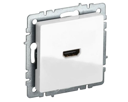 Розетка HDMI BRITE PHDMI-0-БрБ белая (BR-H10-K01)