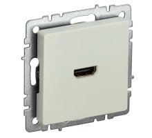 Розетка HDMI BRITE PHDMI-0-БрКр бежевый (BR-H10-K10)