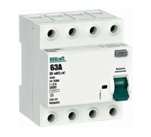 УЗО-03 ВДТ 4P 63А 30мА AC 6кА (14236DEK)