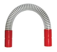 Ecoplast гибкий переход для трубы D25, длина 30см, белый (49415W)