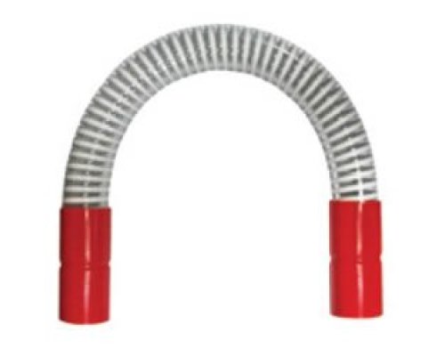 Ecoplast гибкий переход для трубы D25, длина 30см, белый (49415W)