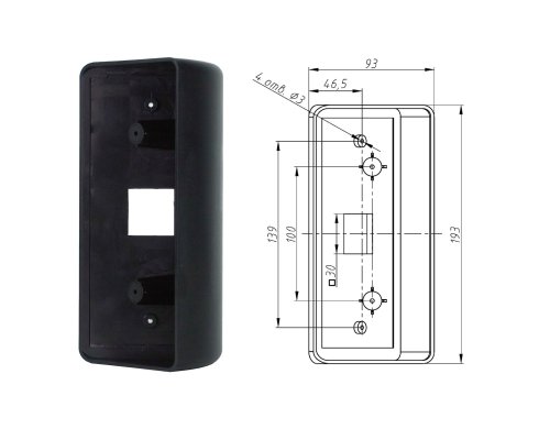 Кронштейн угловой настенный для терминала R20-Face (5W)