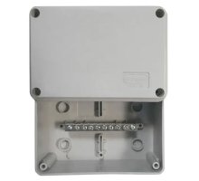 Коробка (КУП) JBS120 120х80х50, 6 вых, IP55 (44008KP)