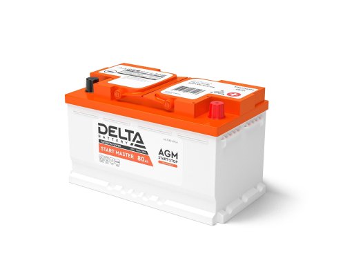 DELTA START MASTER 80 Ah AGM