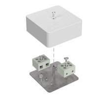 Коробка огнестойкая для кабель-канала Е15-Е120 RAL9003 75х75х30 (40-0450-FR10.0-4) (Промрукав)