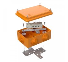 Коробка огнестойкая для о/п Е15-Е120 RAL2003 120х80х50 (40-0340-FR6.0-6) (Промрукав)