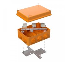Коробка огнестойкая для о/п Е15-Е120 RAL2003 150х110х70 (40-0310-FR6.0-6) (Промрукав)