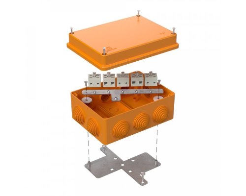 Коробка огнестойкая для о/п Е15-Е120 RAL2003 150х110х70 (40-0310-FR6.0-10) (Промрукав)