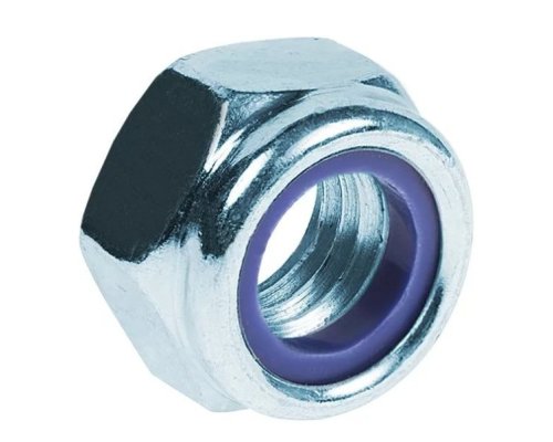 Гайка М8 с контрящим кольцом (DIN 985)(200шт) (PR08.3623)