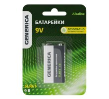 Батарейка Alkaline 6LR61 9V GENERICA (ABT-6LR619V-ST-L02-G)