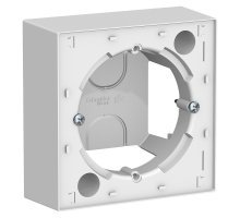 AtlasDesign коробка для наружного монтажа, белая (ATN000100)