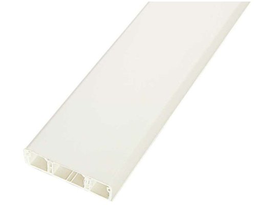 Короб 60х16х2000мм с перегородками, белый (060001S)