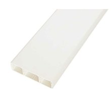 Короб 75х20х2000мм с перегородками, белый (075001S)