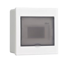 Корпус ЩРВ-П 6 модулей IP41 встраиваемый прозрачная дверь (31051DEK)