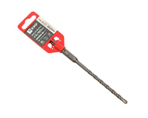 Бур по бетону SDS-plus 6х160 мм (2 резца) Master (db-6-160-2х4)