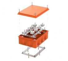 Коробка огнестойкая для о/п Е15-Е120 RAL2003 200х150х75 (40-0320-FR10.0-16) (Промрукав)