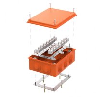 Коробка огнестойкая для о/п Е15-Е120 RAL2003 200х150х75 (40-0320-FR6.0-28) (Промрукав)