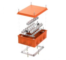 Коробка огнестойкая для о/п Е15-Е120 RAL2003 200х150х75 (40-0320-FR6.0-40) (Промрукав)